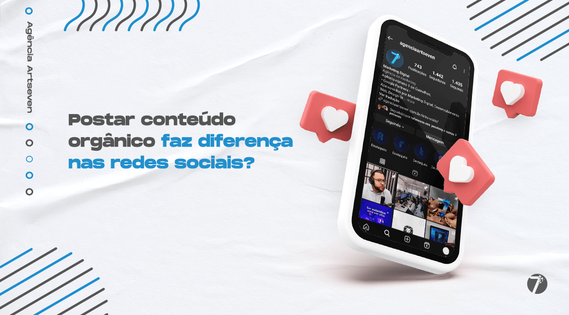 Conteúdo orgânico nas redes sociais